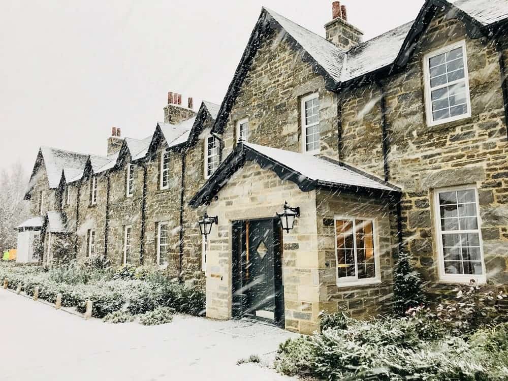 Dunalastair Hotel Suites in Winter