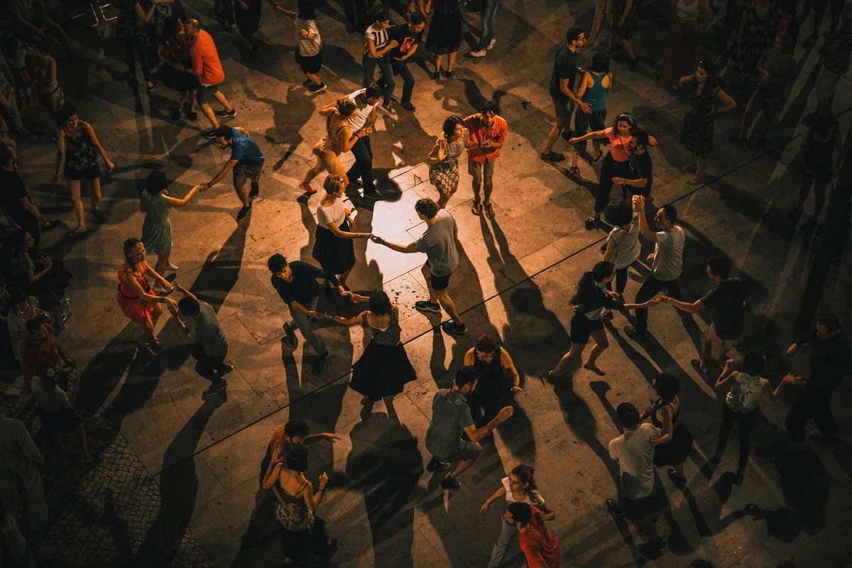 traditional Ceilidh dancing